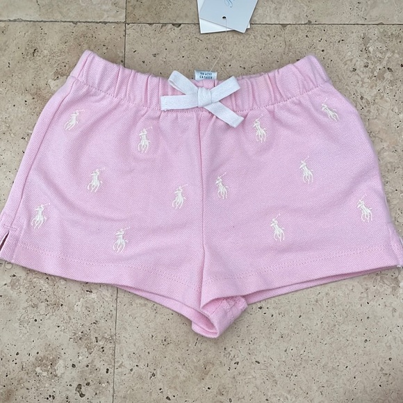 Polo Ralph Lauren Other - Polo by Ralph Lauren shorts pink with white pony’s